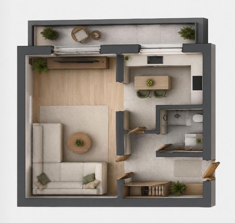 Apartament - 34.00